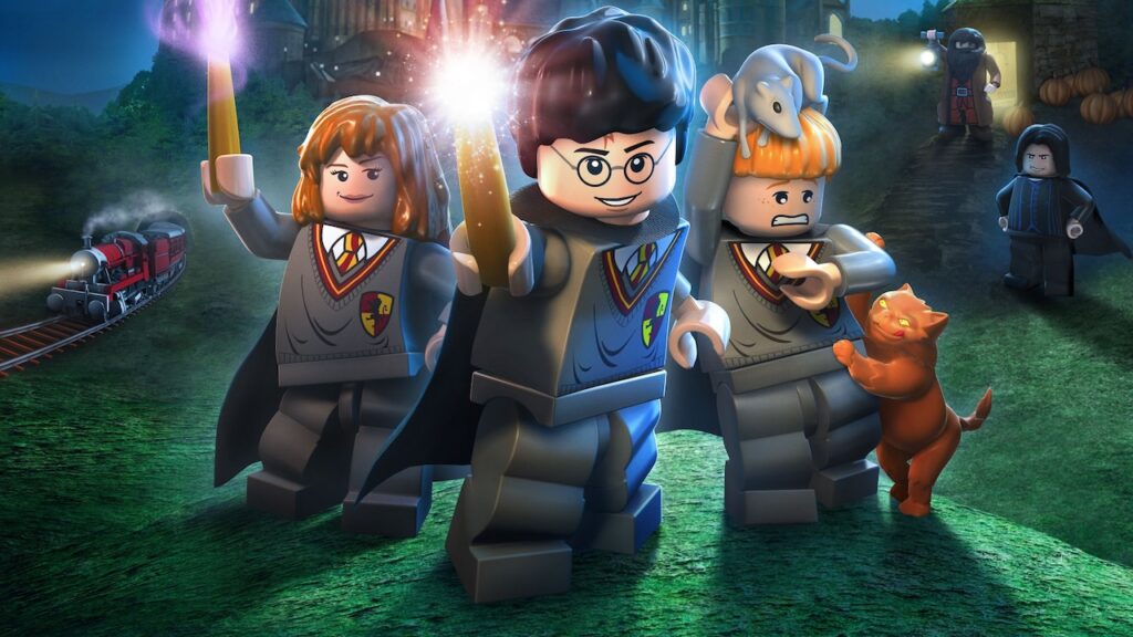 I tre protagonisti di LEGO Harry Potter Collection