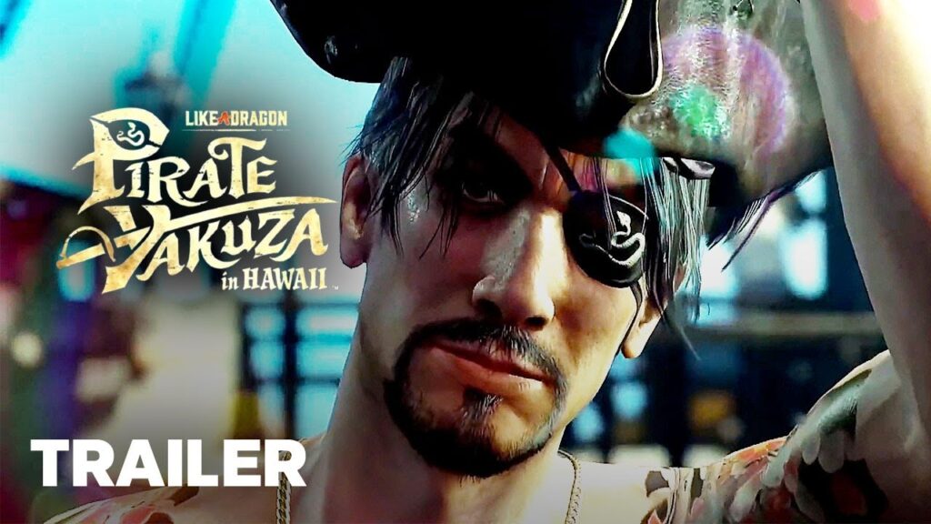 Il protagonista di Like a Dragon: Pirate Yakuza in Hawaii in primo piano