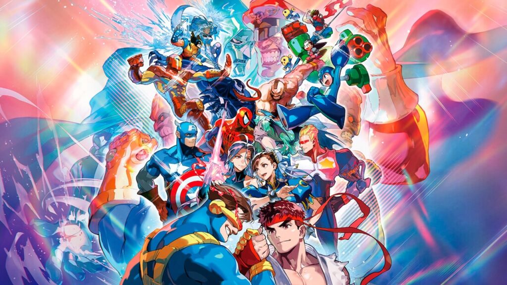 I personaggi di Marvel Vs. Capcom Fighting Collection Arcade Classics