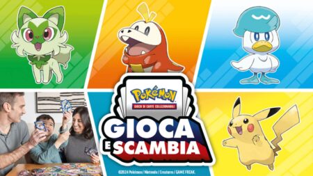 Il logo di Pokémon Gioca e Scambia