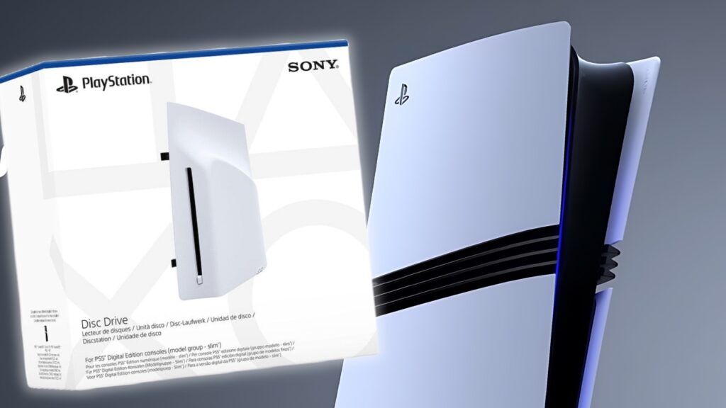 Un lettore Blu-Ray esterno di PS5 Pro