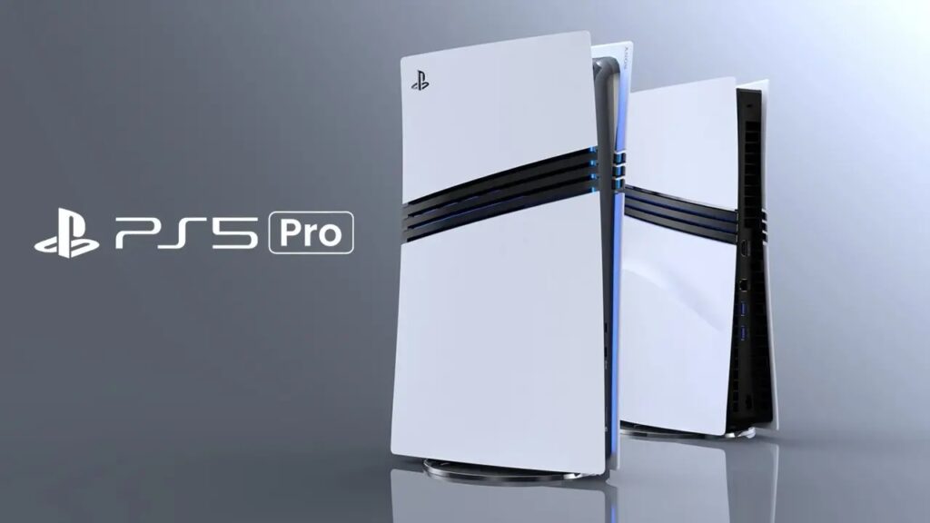 Una PS5 Pro un verticale