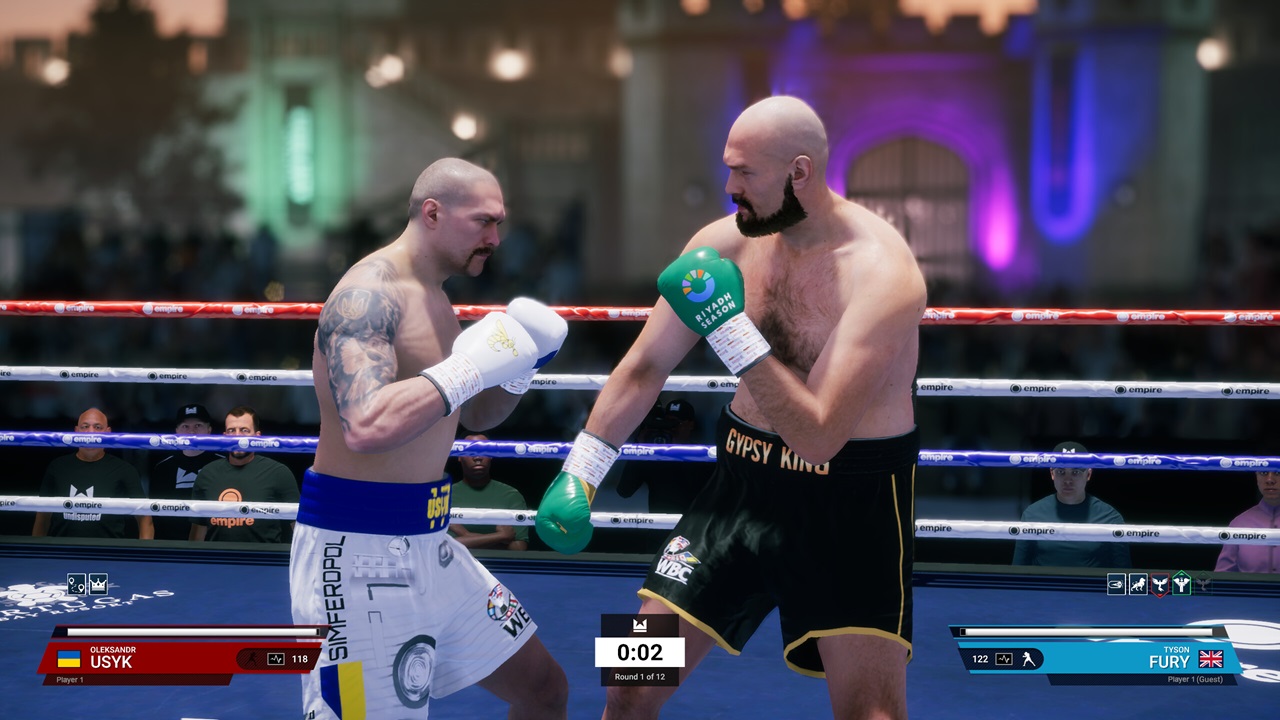 Match di pugilato tra Tyson Fury e Oleksandr Usyk in Undisputed