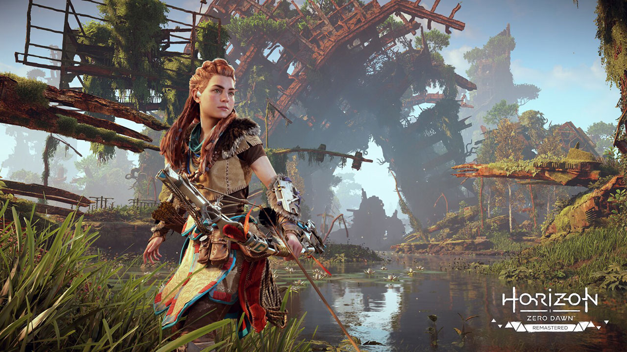 Aloy stringe un arco