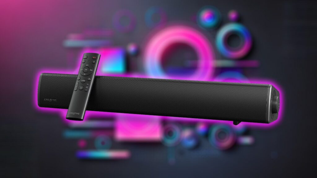 Una soundbar Sound Blaster GS5