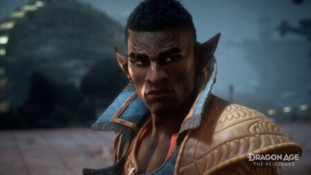 Un combattente di Dragon Age: The Veilguard