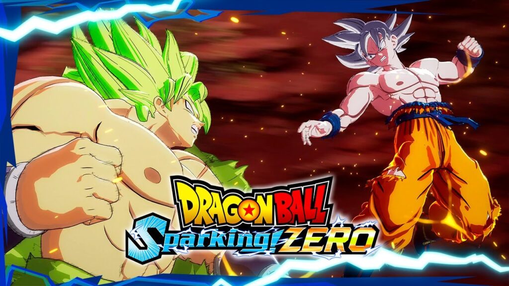 Broly e Goku di Dragon Ball: Sparking! Zero