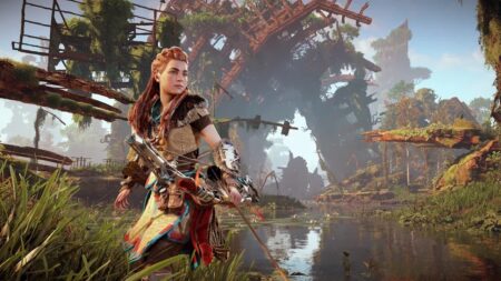 Aloy di Horizon Zero Dawn Remastered