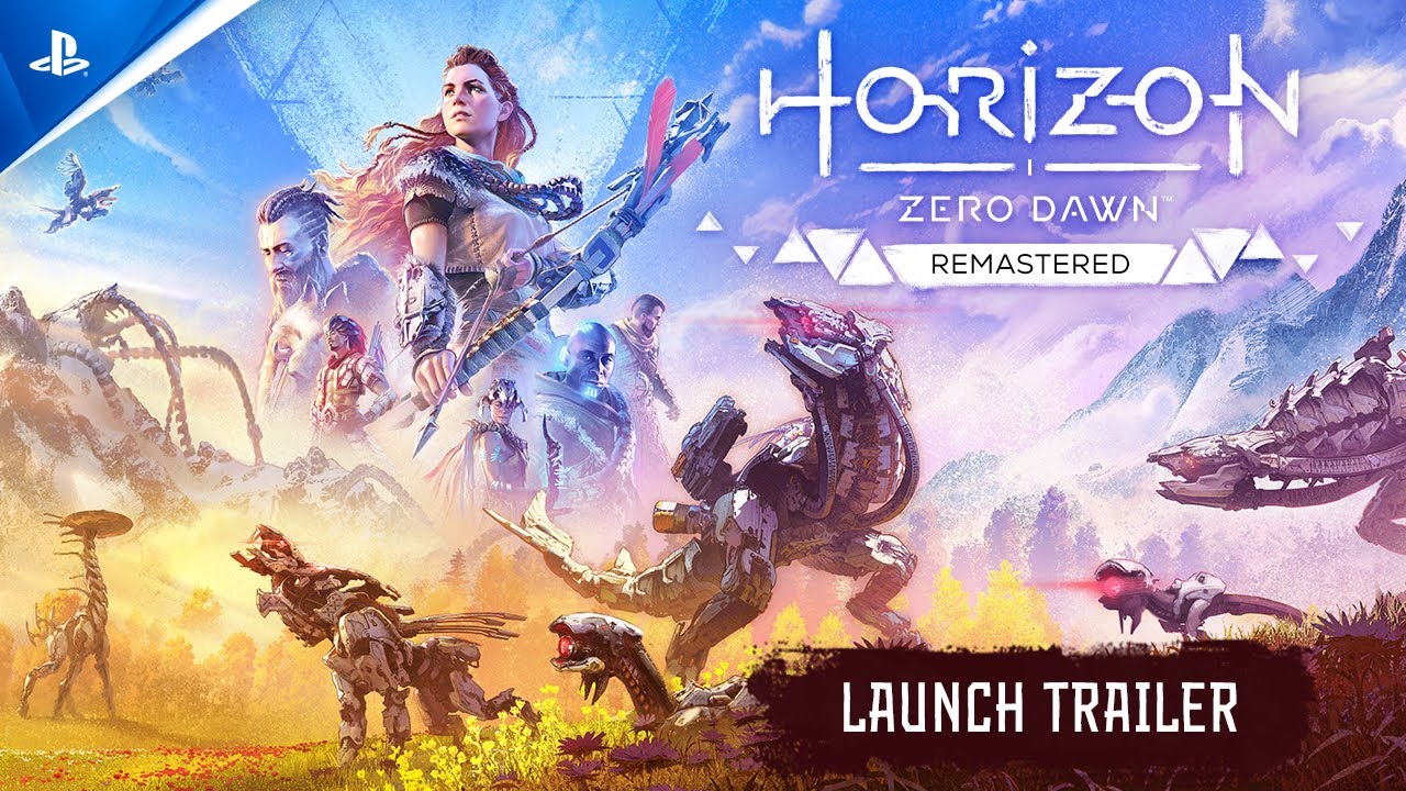 Horizon Zero Dawn Remastered è disponibile su PS5 e PC, ecco il trailer di lancio