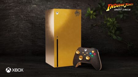 Una Xbox Series X dorata