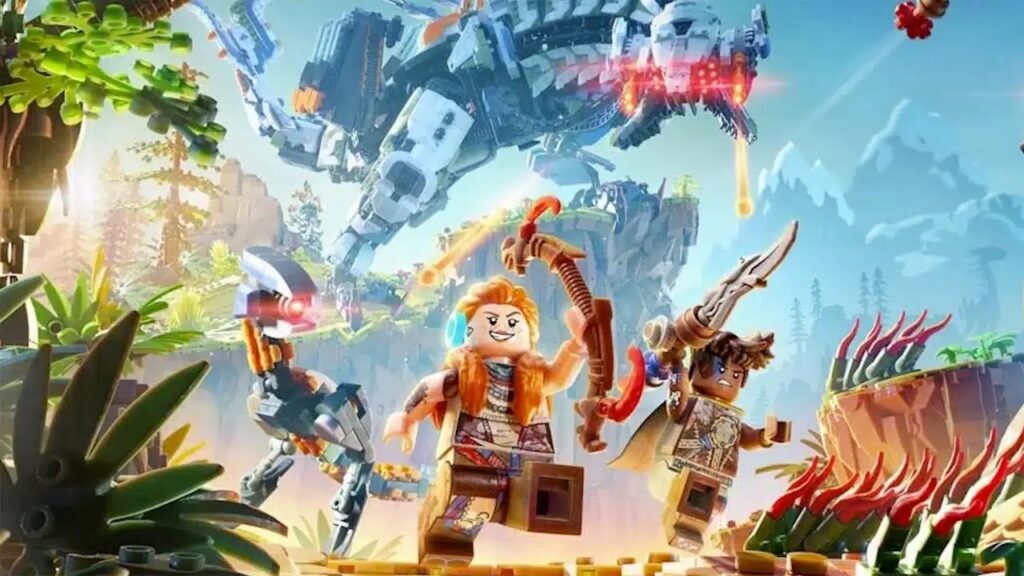 Aloy e Varl di LEGO Horizon Adventures