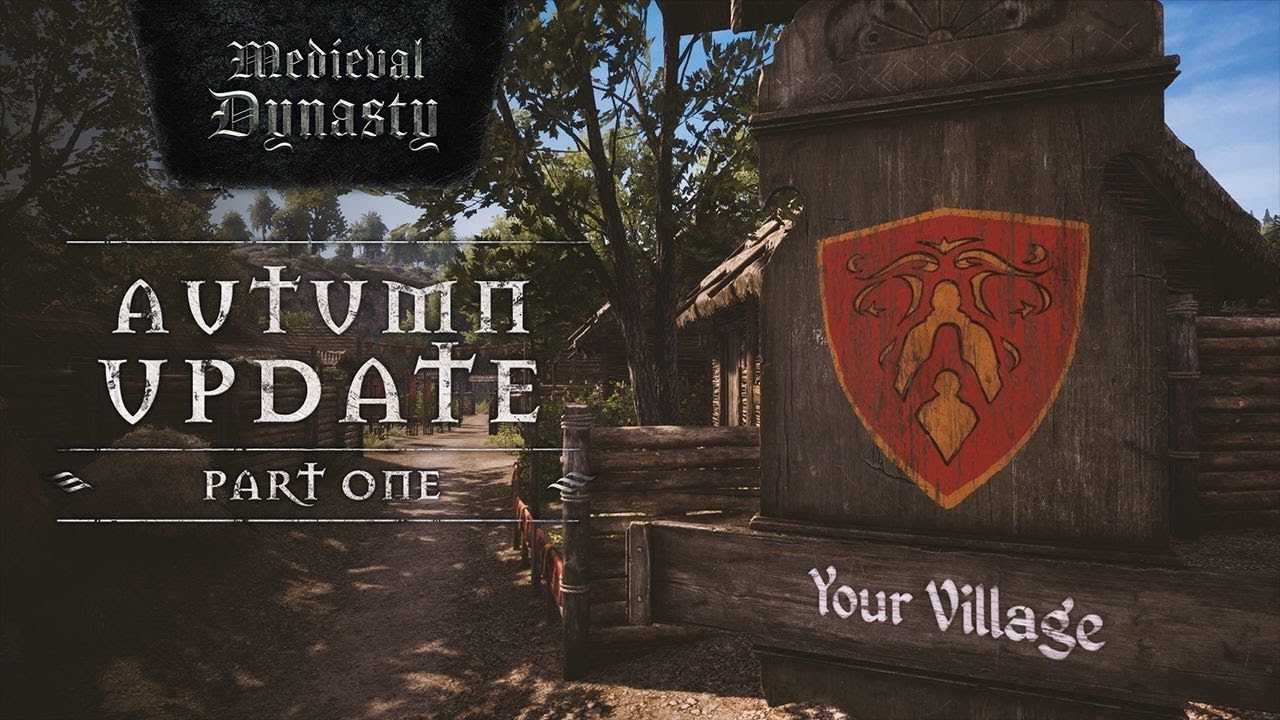 Medieval Dynasty, publicato il primo teaser trailer dedicato all’aggiornamento autunnale