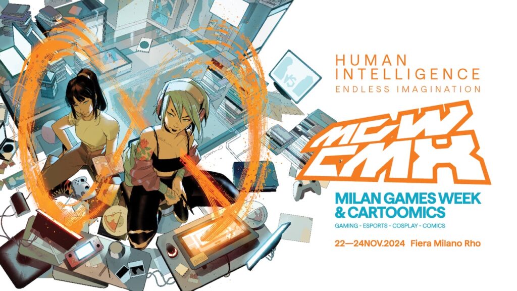 Il logo della Milan Games Week & Cartoomics 2024