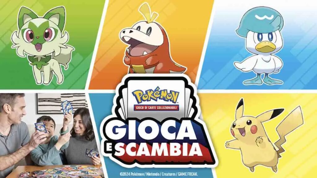 Il logo di Pokémon Gioca e Scambia