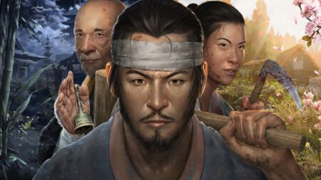 I tre personaggi principali di Sengoku Dynasty