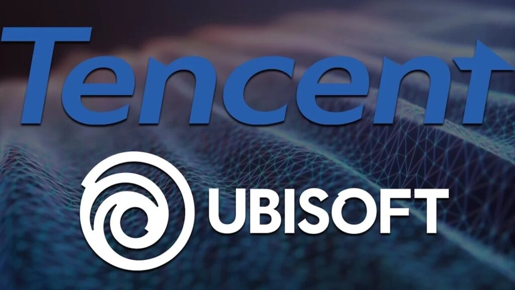 Il logo di Tencent ed Ubisoft