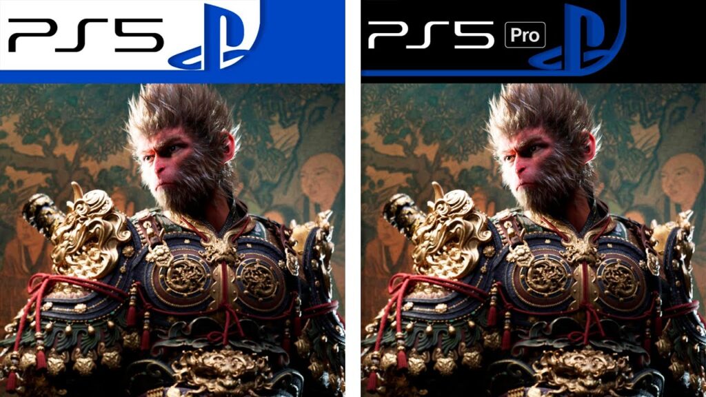 Black Myth: Wukong con il logo di PS5 Pro e PS5