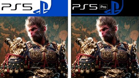 Black Myth: Wukong con il logo di PS5 Pro e PS5