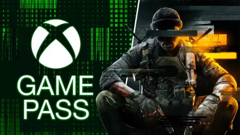 Il logo di Xbox Game Pass con al fianco il soldato di Call of Duty: Black Ops 6