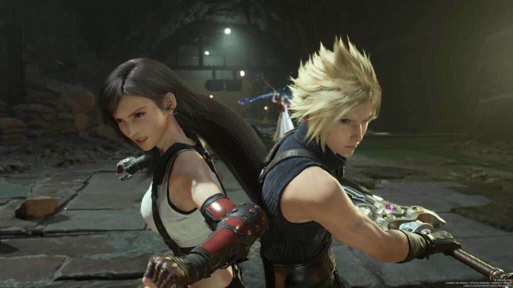 Cloud e Tifa di Final Fantasy 7 Rebirth