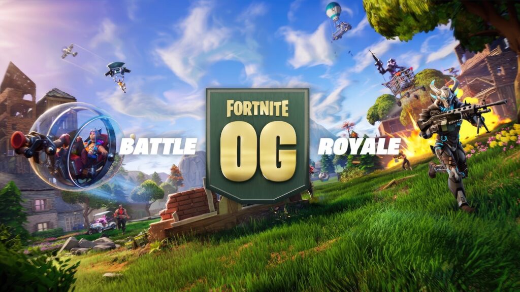 Il logo di Fortnite OG