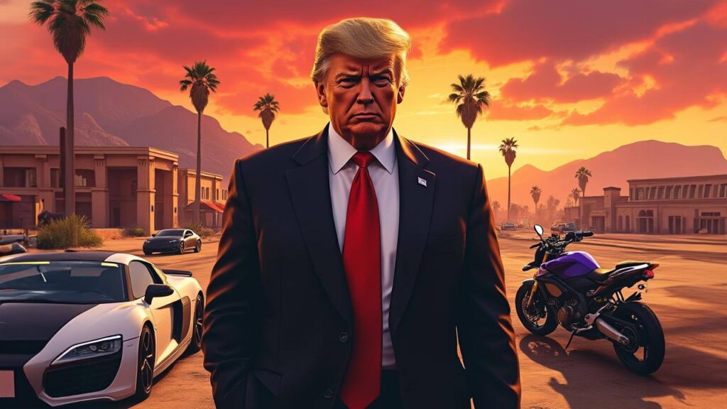 Donald Trump di GTA 6