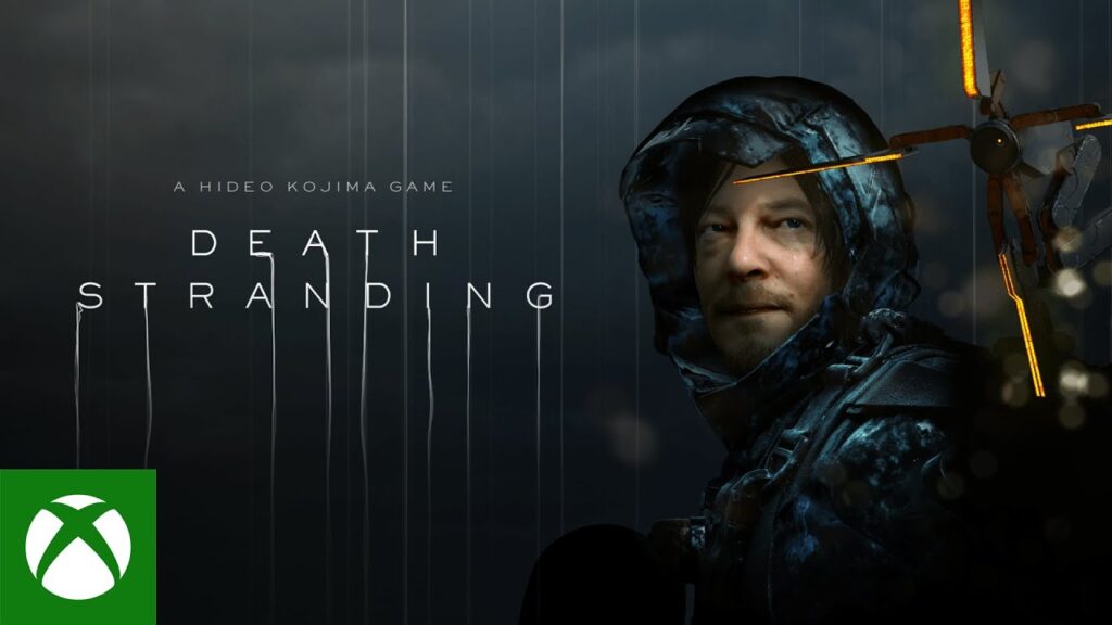 Il logo di Death Stranding e quello di Xbox