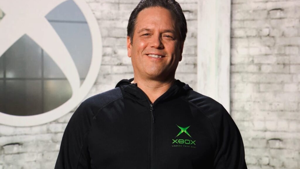 Phil Spencer sorridente