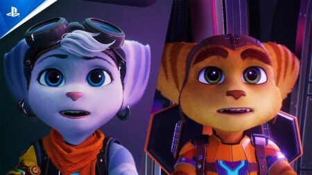 Ratchet e River di Ratchet & Clank: Rift Apart