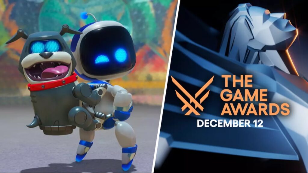 Astro Bot e la statuetta dei The Game Awards 2024