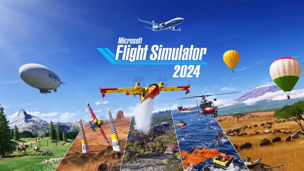 Il logo di Microsoft Flight Simulator 2024