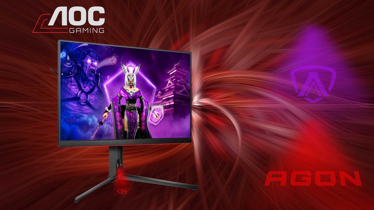 AGON by AOC conferma la posizione di leader globale nei monitor da gaming per il 2024