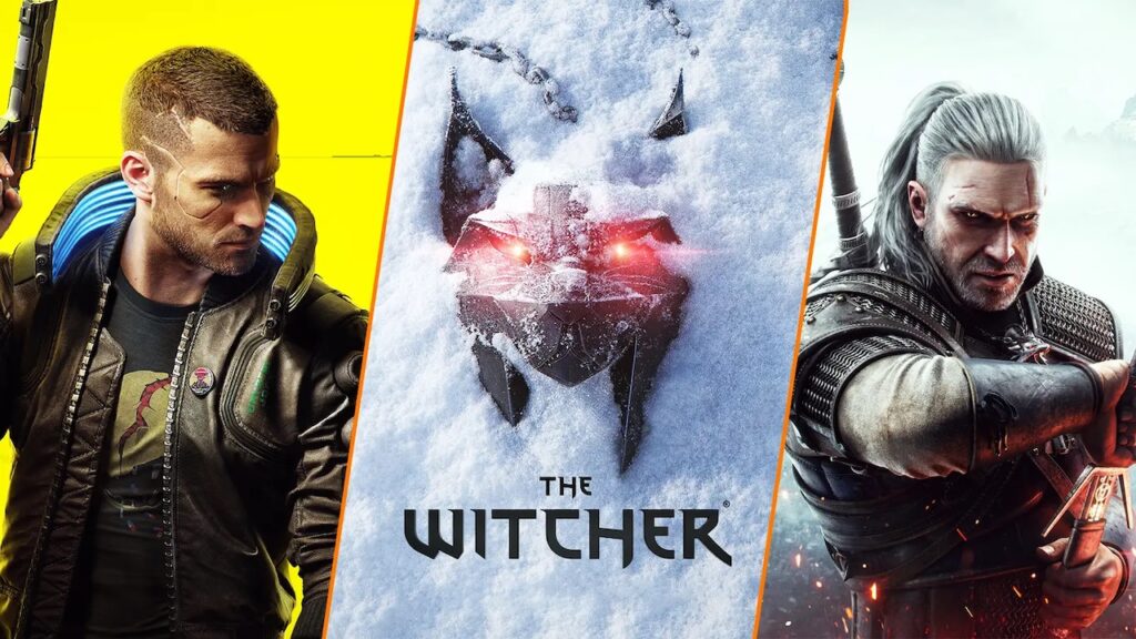 V di Cyberpunk 2077 e Geralt di The Witcher