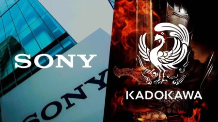 Il logo di Sony e Kadokawa