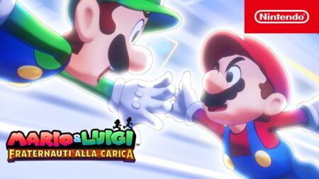 Super Mario e Luigi di Mario e Luigi Fraternauti alla carica