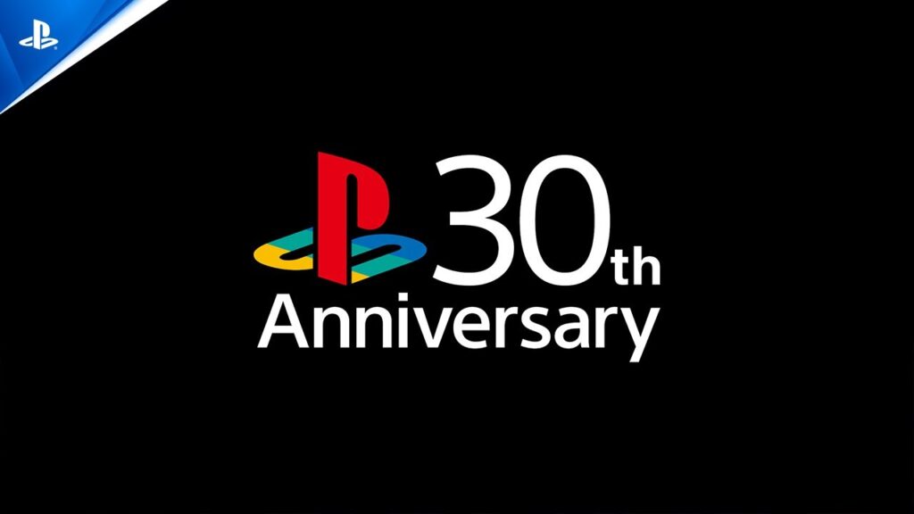 Il logo del 30° anniversario di PlayStation