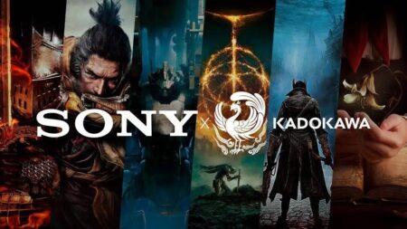 I loghi di Sony e Kadokawa