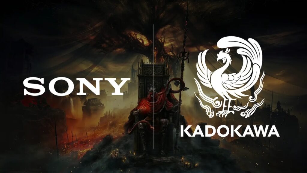 Il logo di Sony e Kadokawa