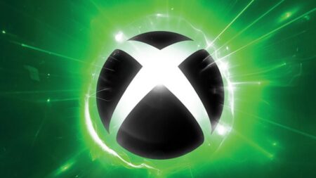 Il logo di Xbox con sfondo verde