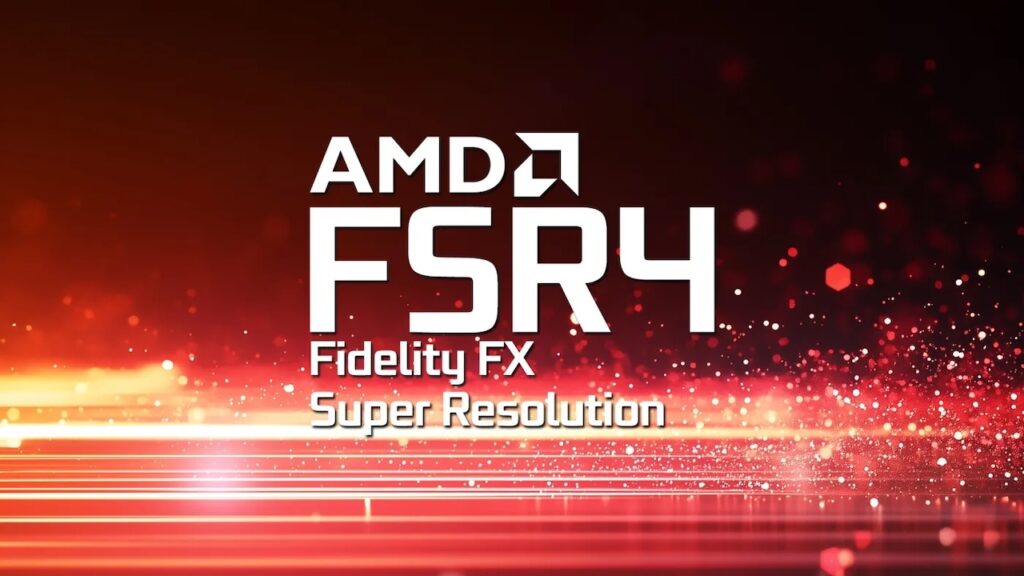 Il logo di AMD FSR 4