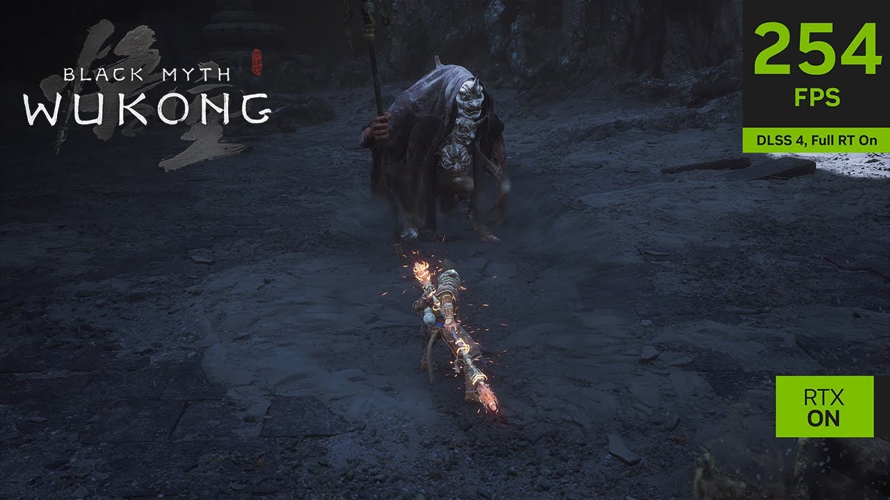 Black Myth: Wukong brilla su RTX 5090: gira quasi a 270 FPS con il DLSS 4 nel nuovo trailer