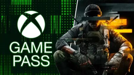 Un soldato di call of Duty: Black Ops 6 con al fianco il logo di Xbox Game Pass