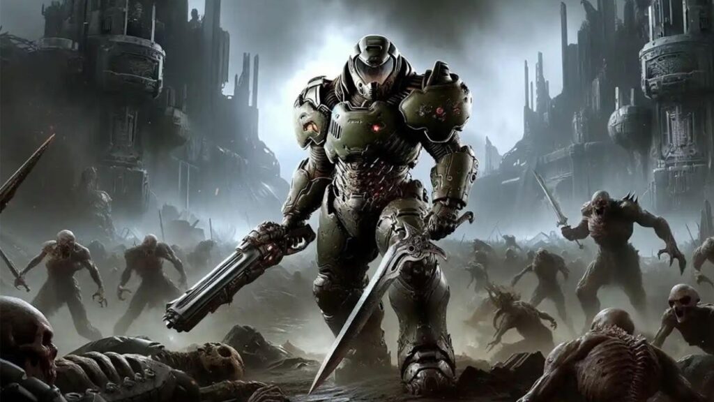 Il DOOM Slayer di DOOM: The Dark Ages