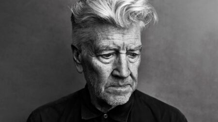 David Lynch in primo piano