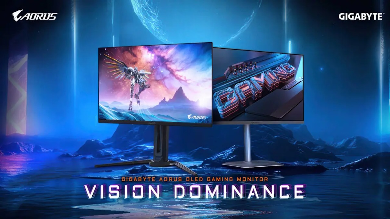 GIGABYTE presenta due nuovi monitor QD-OLED al CES 2025: l’AORUS FO27Q5P ed il MO27U2