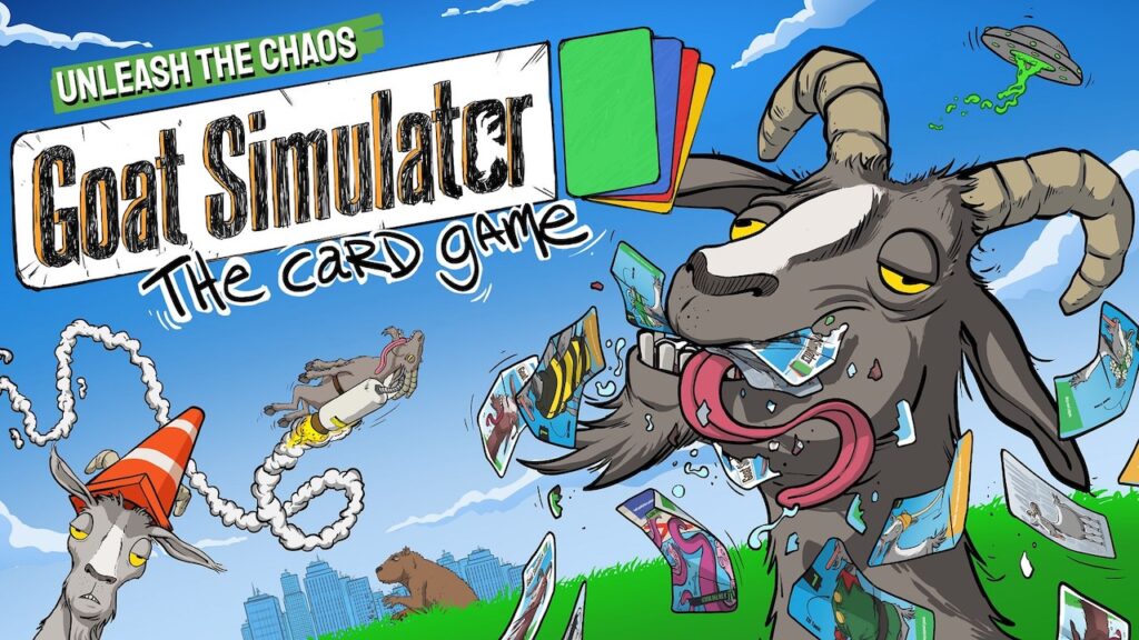 Il logo di Goat Simulator: The Card Game