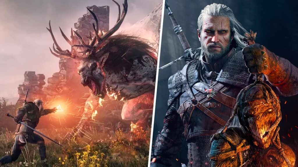 Geralt di Rivia di The Witcher 3