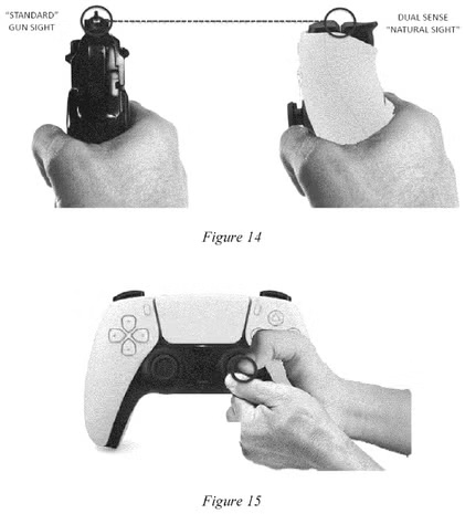 Un brevetto di Sony per un DualSense utilizzata come una pistola