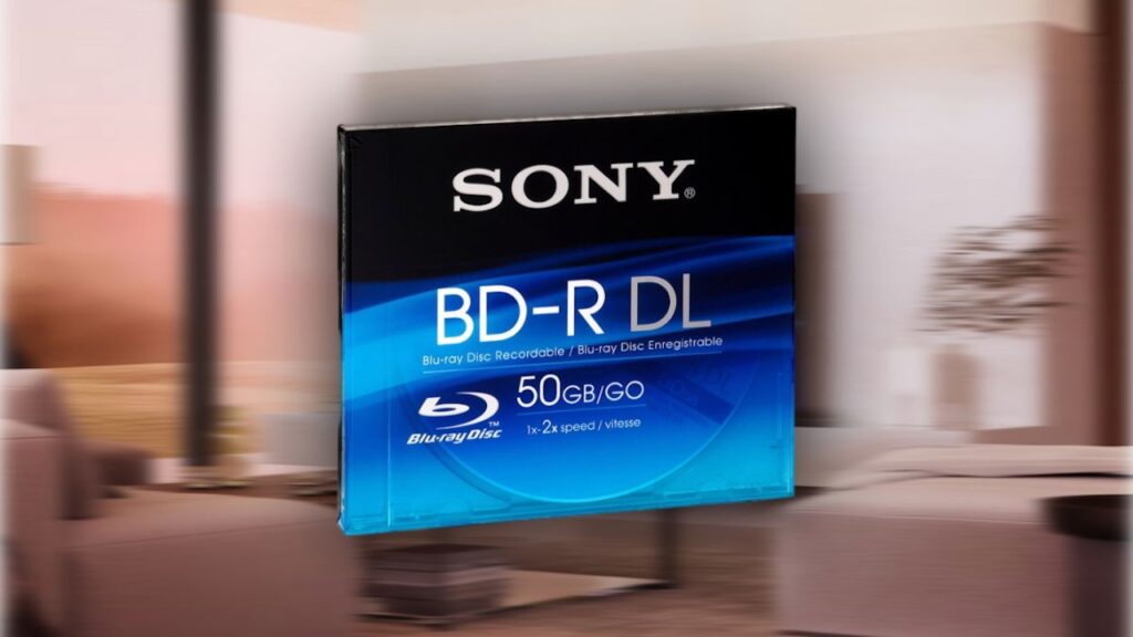 Il logo di Blu-Ray DL di Sony