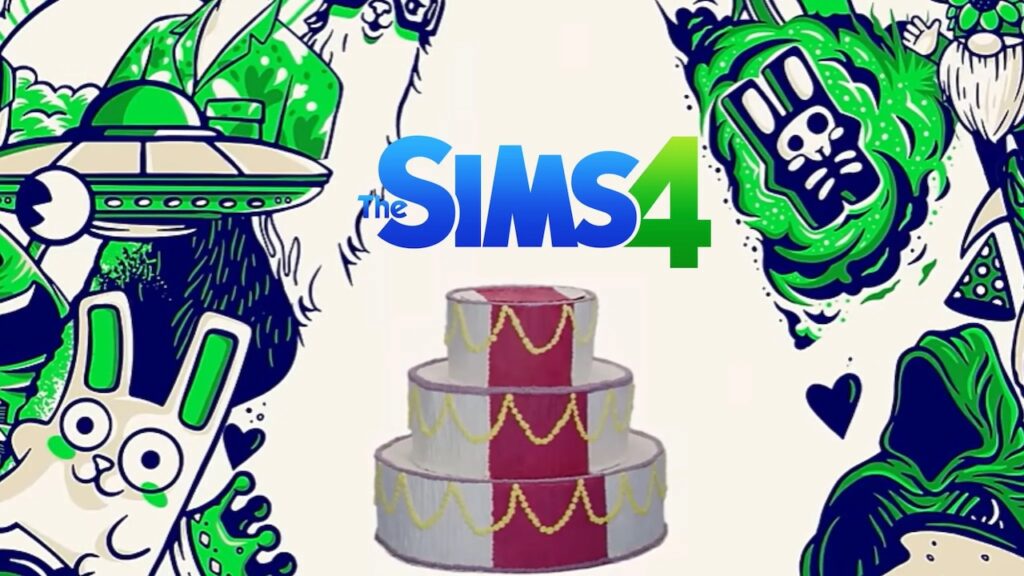 Il logo di The Sims 4 dedicato al 25esimo anniversario